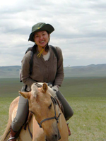 大草原でギャロップ。爽快!