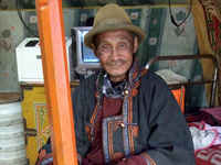 モンゴル遊牧民